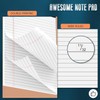 White Legal Note Pads 8.5X 11'', 24 Pack Legal Paper