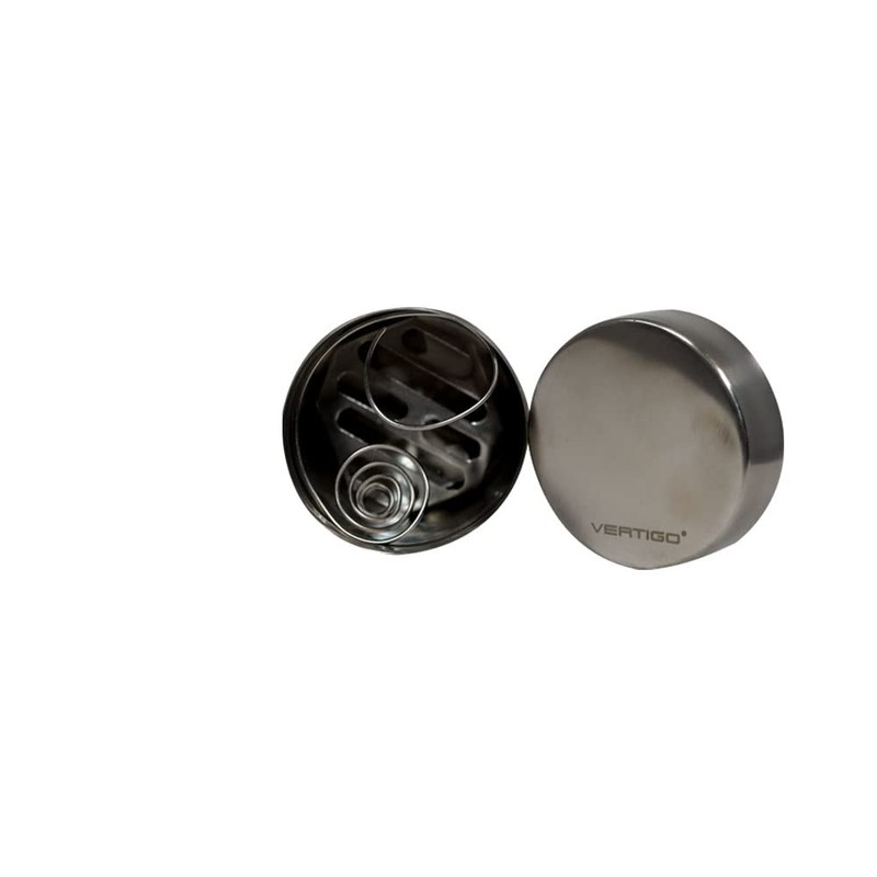 Vertigo Road Trip Car Aluminum Ashtray Can - Silver