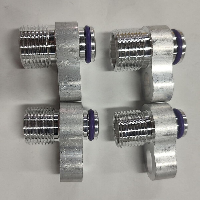 4 Set Swap A/C Compressor Adapter Compatible With Denso 10S17F