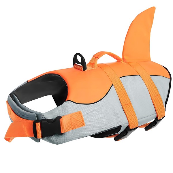 Voarge Dog Life Jacket for Sharks, Dog Life Jacket for