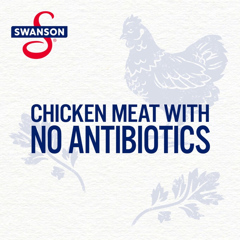 Swanson White Premium Chunk Canned Chicken Breast in Water, Fully