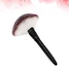 Baluue Large Blush Brush with Wood Handle Soft Bristle Makeup
