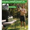 Beviliu Portable Camping Shower with 3 Gallon Food Grade Jug,