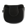 Andux Mesh Mallet Putter Cover Golf Putter Head Covers Black,