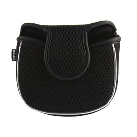 Andux Mesh Mallet Putter Cover Golf Putter Head Covers Black, Square MT/TG14