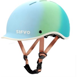 Kids Helmet, SIFVO Kids Bike Helmet Skateboard Helmet Scooter Helmet All-Round Protection Boys Girls Bike Helmet Kids to Youth Extended Visor Adjustable & Durable 51-55cm
