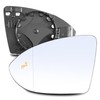 Driver Left Side Mirror Glass - Compatible with VW Vehicles