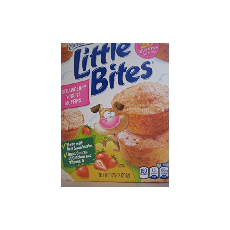 Entenmann's Little Bites Strawberry Yogurt Muffins, 8.25oz