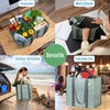VENO 4 Pack Reusable Grocery Bags and Shopping Bags with