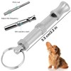 4 Pack Dog Training Whistle, Adjustable Ultrasonic Silent Dog Whistle,