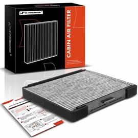 A-Premium Cabin Air Filter with Activated Carbon Compatible with Hyundai Elantra 2001-2006, Entourage 2007-2010, Tiburon 2003-2008 & Kia Sedona 2006-2010