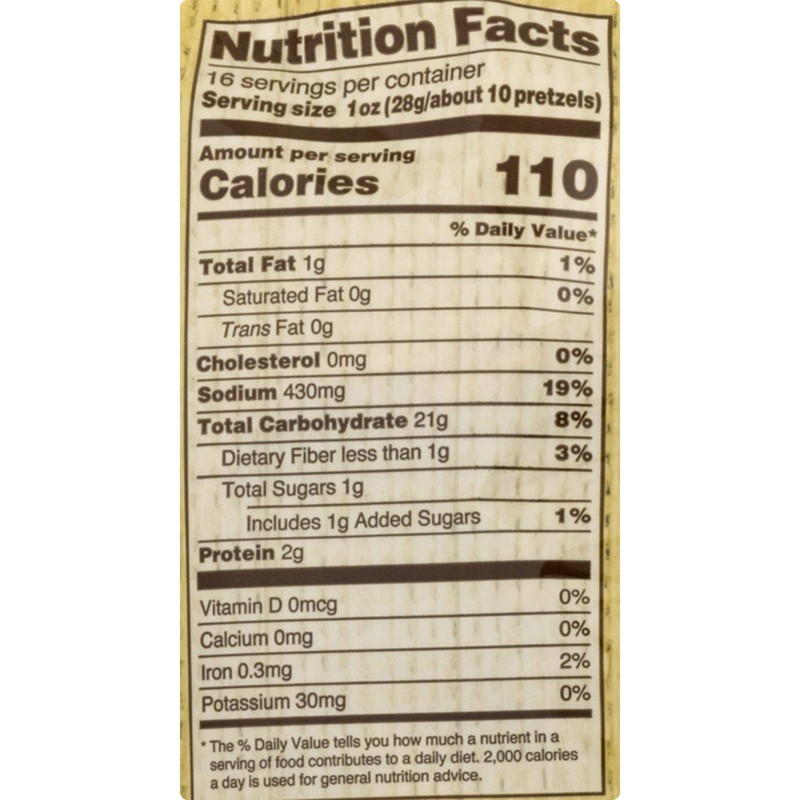 Utz Thin Pretzels, 16 Ounce (4 Pack)