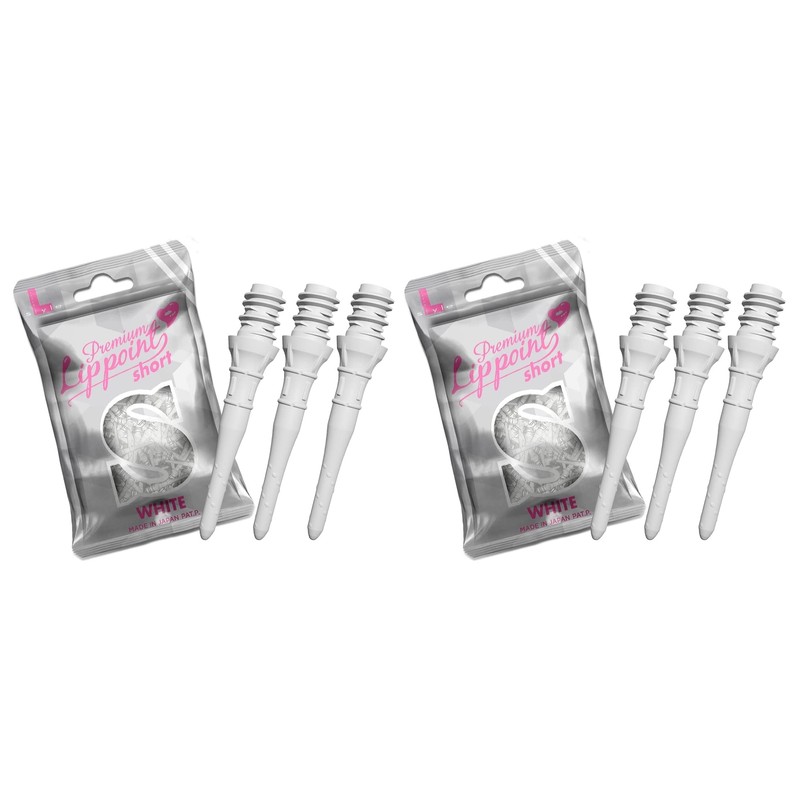 THOR-DARTS L-Style Dart Tips in Double Pack Flights (2 x