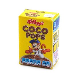 MyTinyWorld 2 x Dolls House Miniature Box Kellogs Coco Pops