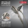 Delta Faucet 6-Spray SureDock Magnetic Shower Head with Handheld Spray,