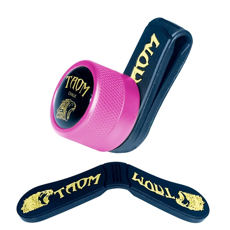 TAOM Pool Chalk Holder with Fixed Belt Clip, Portable Magnetic