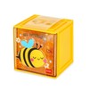 Legami - Cutie Cubes Modular Desk Box, Bee Desk Organiser,