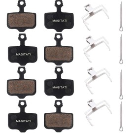 Semi-Metallic Bike Bicycle Disc Brake Pads Compatible with Sram Avid Elixir 1 3 5 7 9 R ER CR mag Level TL T Sram XX X7 X9 XXWC DB1 DB3 DB5