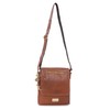 Catwalk Collection Handbags - Women's Leather Anti Theft Crossbody Bag