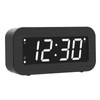 Timegyro Digital Alarm Clock Battery Operated - LCD/LED Display Switchable,