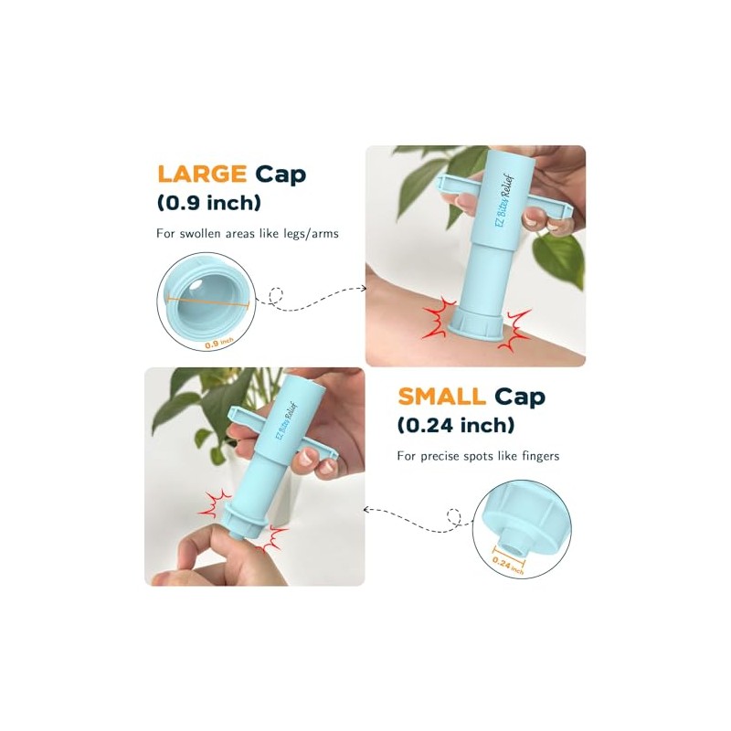 YARKOR Bug Bite Suction Tool, Natural Itch Relief & Swelling