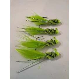 Jigs By Shine hand tied crappie jigs 1/32