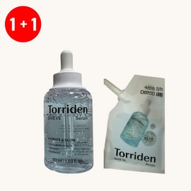 1+1 Toriden Dive-in Low Molecular Hyaluronic Acid Serum Renewal 50ml+50ml Total 100ml / 1+1토리든 다이브인 저분자 히알루론산 세럼 리뉴얼 50ml+50ml 총100ml