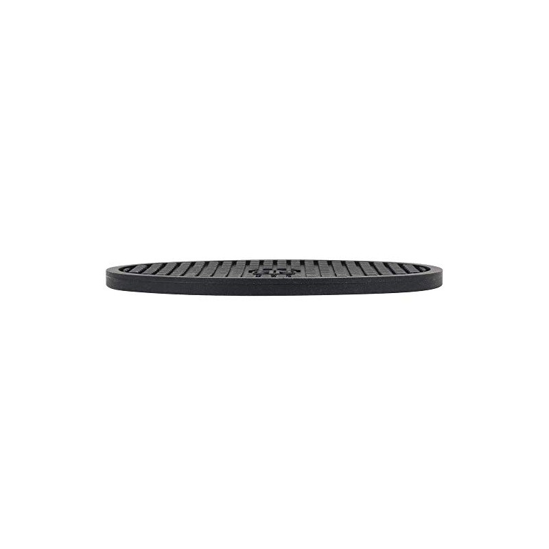American Metalcraft TRVO53 Cast Iron Silicone Trivets, 5.5" Length x