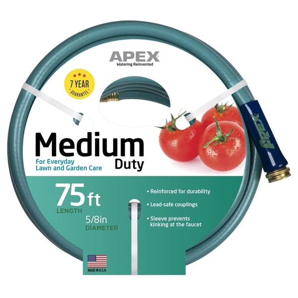 Teknor Apex 8535-75 .625x75' Medium Garden Hose