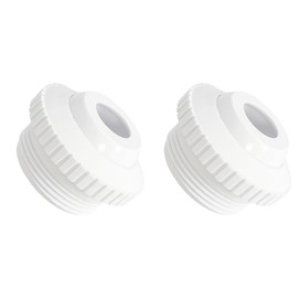 2pcs Pool Jet Nozzles, Swimming Pool Return Jet Directional Flow Eyeball Inlet Jet Flow Inlet Fitting for Swimming Pool Water Outlet Jet
