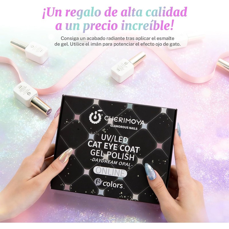 CHERIMOYA Kit de Esmaltes de Uñas en Gel Ojo de