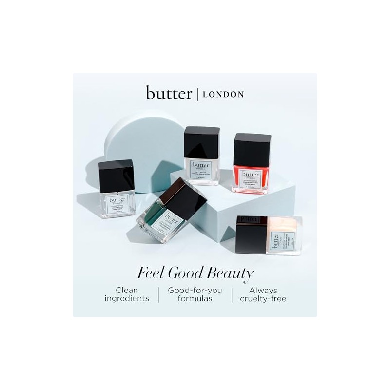 butter LONDON Scrubbers 2-in-1 Prep & Remover Wipes, 3.27 Oz.