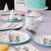 Unique 73146 Classic 9oz Paper Cups | Triangle Confetti Theme,