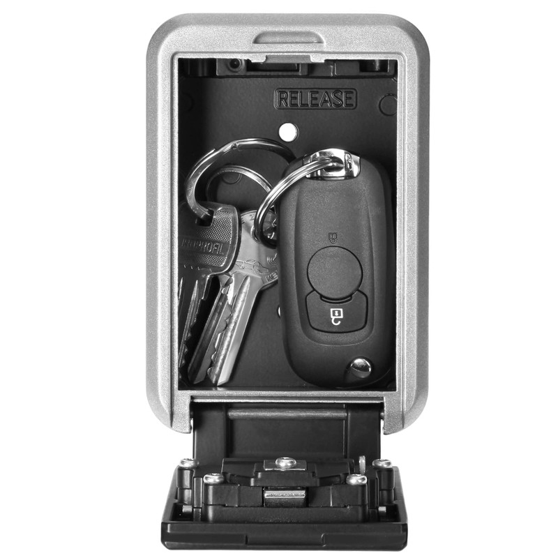 Virone Modern Key Cabinet with Code Lock 10,000 Possible Combinations