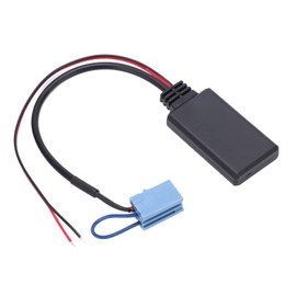 Car Bluetooth Module ABS Car Bluetooth AUX in Module 8-Pin Mini ISO Wireless Replacement for Smart Fortwo 450 Radio Bluetooth Audio Adapter