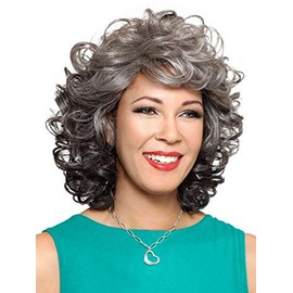Foxy Silver (Helena) - Synthetic Full Wig in 1B