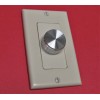 Russound Silver Knob & Almond Decora Wall Plate for 6mm
