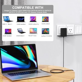 UL Listed 12V 3A 2A Charger for Chuwi UBook X GemiBook Pro 14'' GemiBook 13''IPS HeroBook Pro 14.1'' IPS Pro+ 13.3 Larkbook 13.3 LincPlus P3 P4 1409 1429 P2 P1 AeroBook Pro Power Supply Adapter Cord