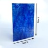LITMIND 12 Sheets Transparent Textured Stained Glass Variety Pack, 4x6