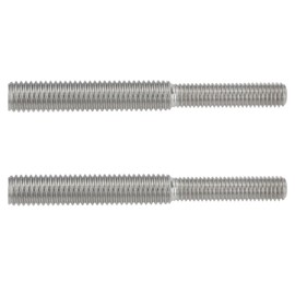 Create idea M8 x 35 to M10 x 50 304 Stainless Steel Threaded Adapter Double End Threaded Bolt Adapter for Sisal Posts and Scratching Posts 85mm Pack of 2