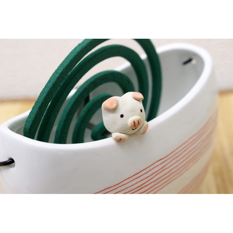 Craftsman House Mosquito Trap Incense Pot Summer Pig Incense Pot