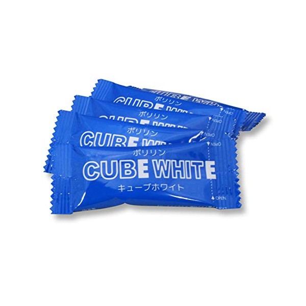 Regentis Cube White, Pack of 5, Split Polyphosphate Formula, Stain Removal, Sponge Toothbrush, Teeth Whitening