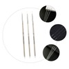 Healeved 3pcs Nail Art Pens Dual- Acrylic Drawing Tools for