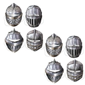 Medieval Knight Masks 4 Count Pack of 2