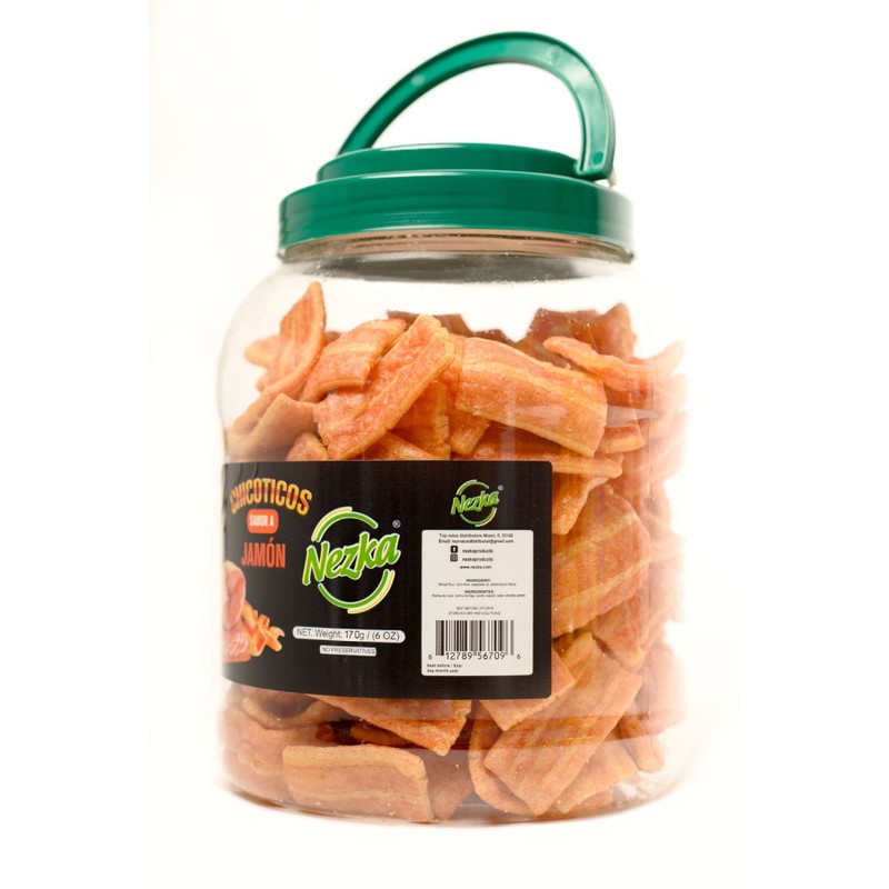 Chicoticos Nezka Jamón - Cuban Delicious Ham Flavored Crunchy Snacks
