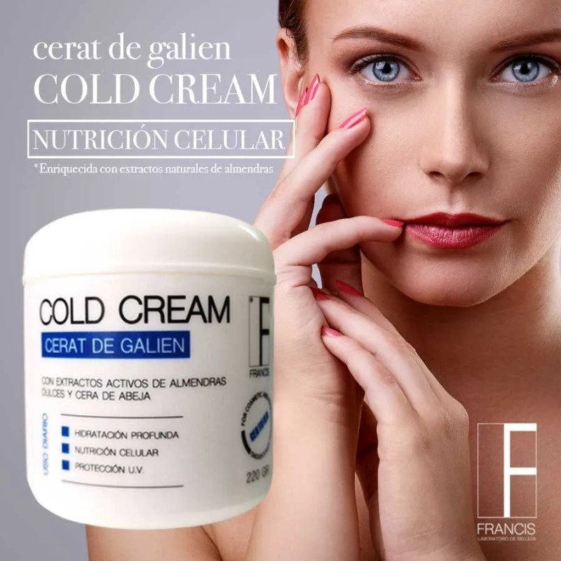 2 Pack Crema Facial Cold Cream De Almendras Y Cera
