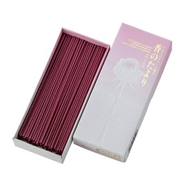 [Buddhist Altar Hasegawa] Incense Incense for Home, Less Smoke, Rose Scent, For Home Use, Japanese Kodo Incense, Rose Small