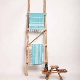 Furnofy 100% Cotton Fouta Towel 250 GSM (28 X 56 Inches) for Daily use - Soft, Quick Drying & Highly Absorbent Towels for Bathroom, Gym, Beach, Hotel & Spa (Pack of 2)