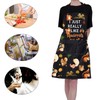 ENSIANTH Squirrel Apron Squirrel Cooking Kitchen Apron With Pockets Squirrel