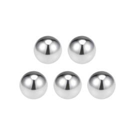sourcing map 19mm Bearing Balls 304 Stainless Steel G100 Precision Balls 5pcs